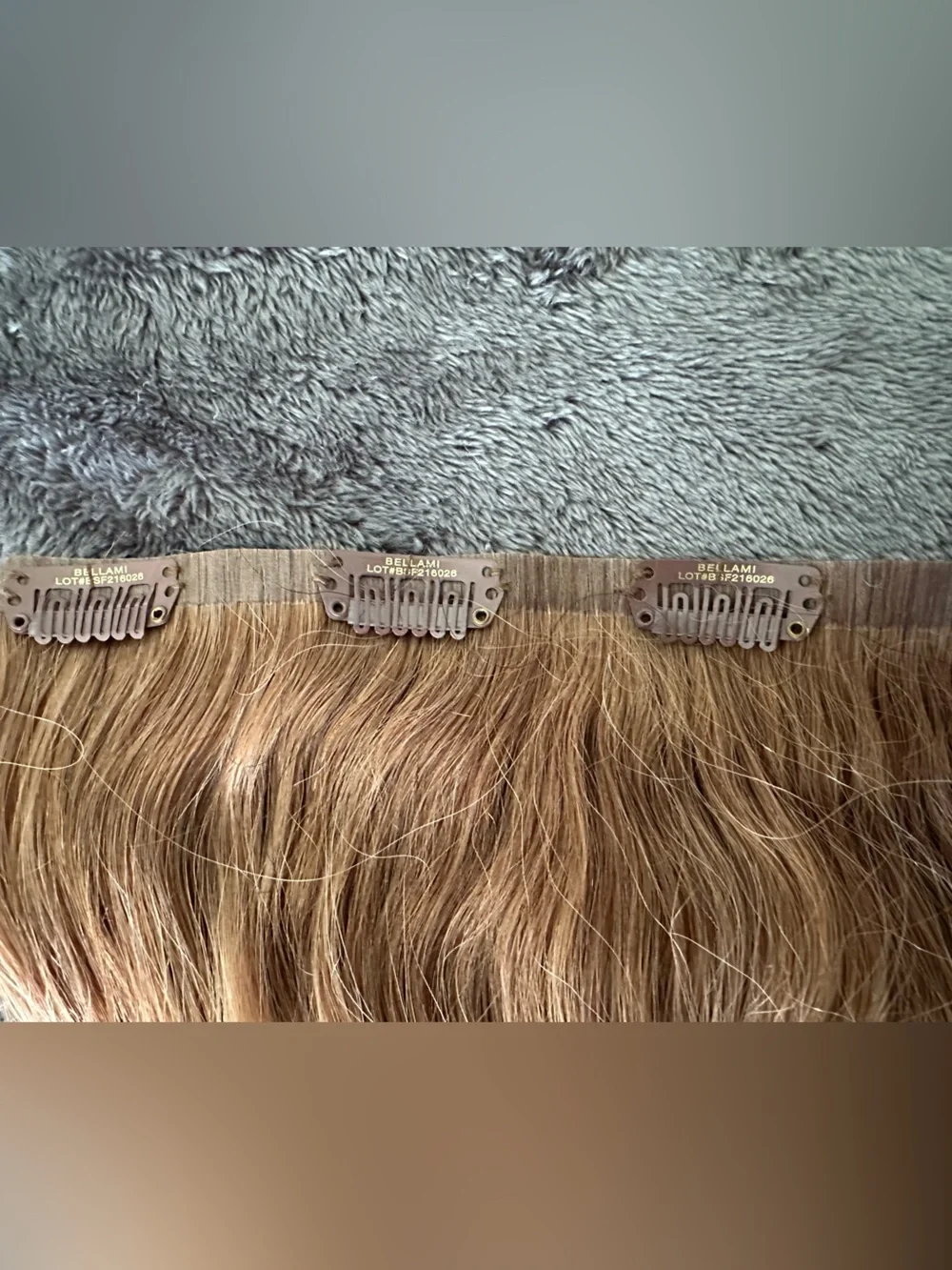 BELLAMI Women’s Hair Extensions Chestnut Brown Set of 5 16 inch 140G